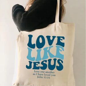 Love Like Jesus Faith Tote Bag