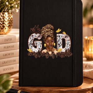 With God, Everything Is Possible A5 Journal
