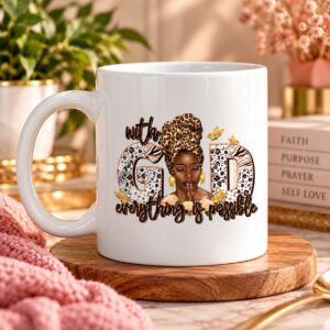 With God Everything Is Possible Mug